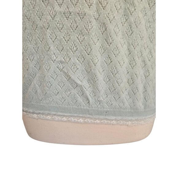 Brooks Brothers Womens 100% Cashmere Sweater Size XL Embroidered Flower - Picture 6 of 8